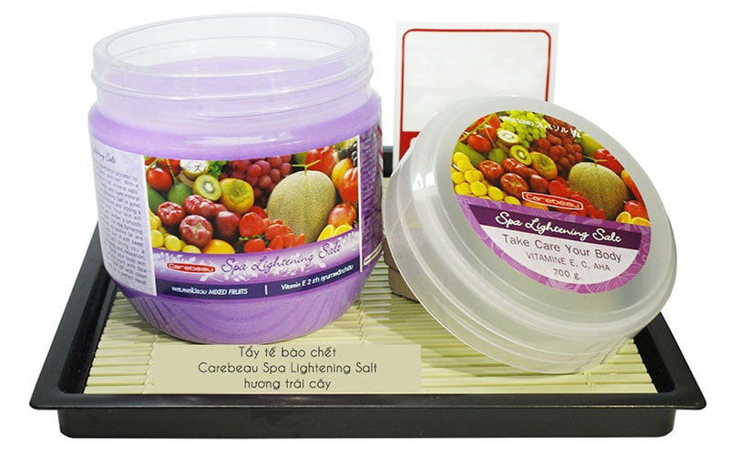 [HCM]Muối Tắm Carebeau Spa Lightening Salt Hương Trái Cây 700g