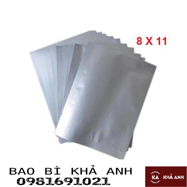 1KG TÚI 3 BIÊN 2 MẶT BẠC ÉP MIỆNG TÚI