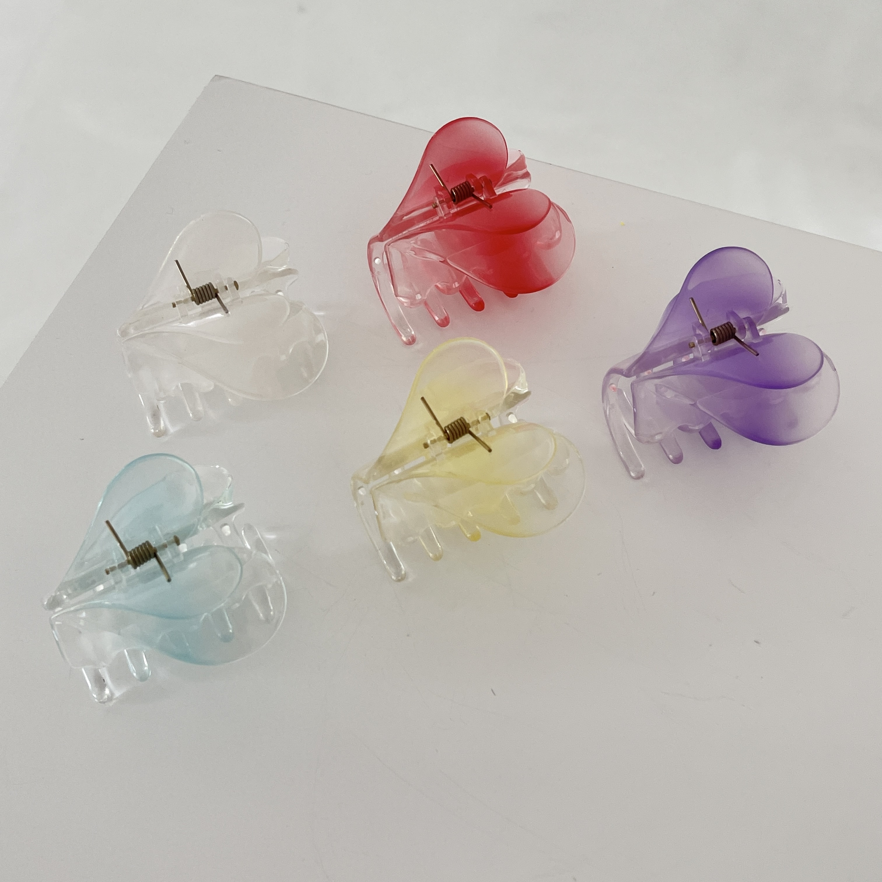 Kẹp tóc hình trái tim Modleaf Heart pin Hàn Quốc