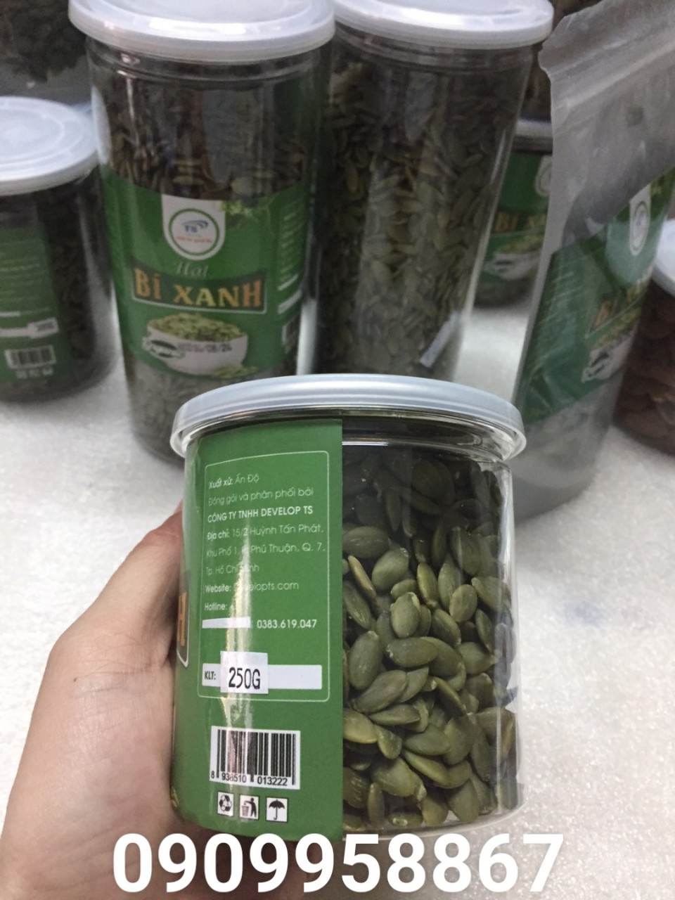 Hạt bí xanh Ấn Độ