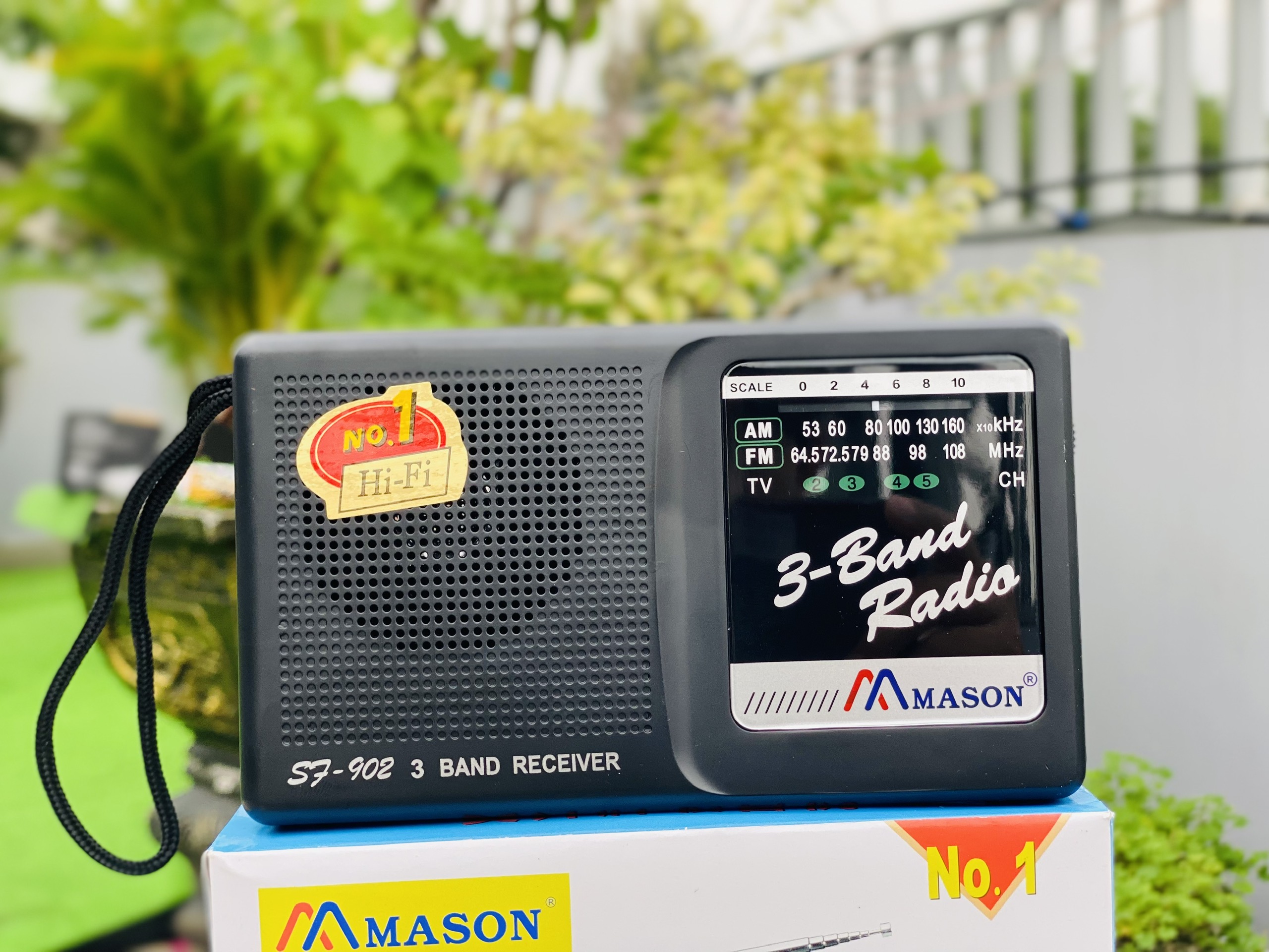 Đài FM radio SW-902 nghe nhạc làm quà tặng ông bà cha me
