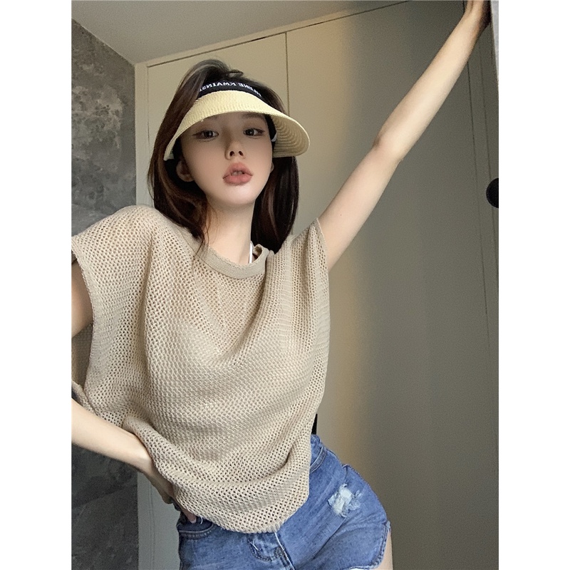 Áo lưới cánh dơi nữ