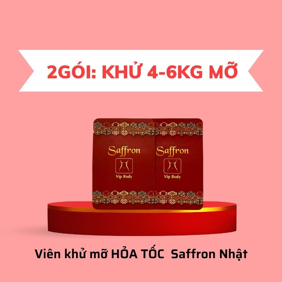 [SIÊU MẠNH - CẤP TỐC] giảm cân Saffron  Nhật liệu trình Gói 7 ngày