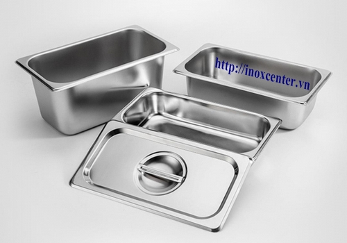 [HCM]Khay Buffet 1/3 inox cao cấp