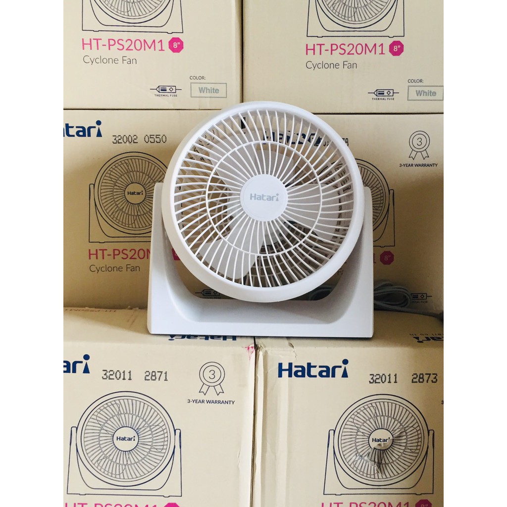 Quạt đa dụng ( treo / bàn ) Thái Lan Hatari HT-PS20M1 [Gian hàng uy tín]