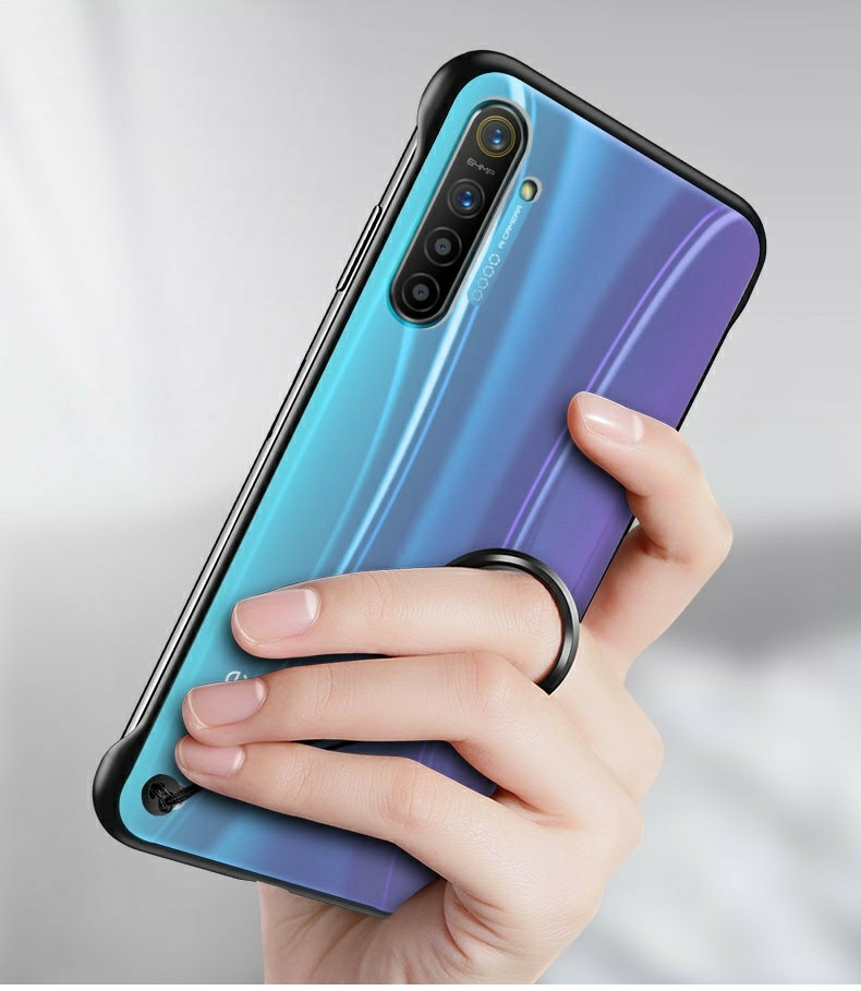 Ốp lưng Oppo Realme 6 Pro nhám mờ siêu mỏng không bo viền