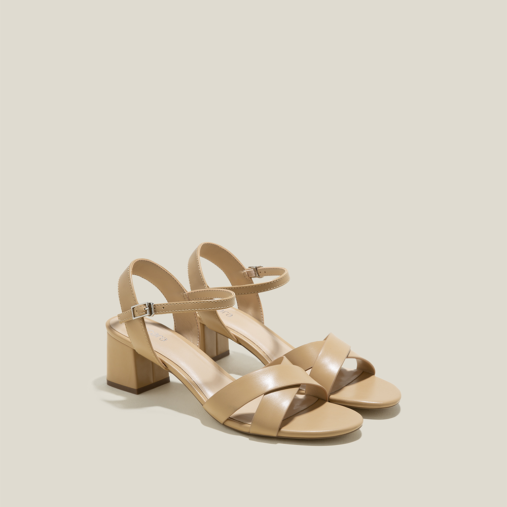 [Voucher 50K | 25.10 - 29.10] Vascara Giày Sandal Basic Cross Strap - SDN 0771