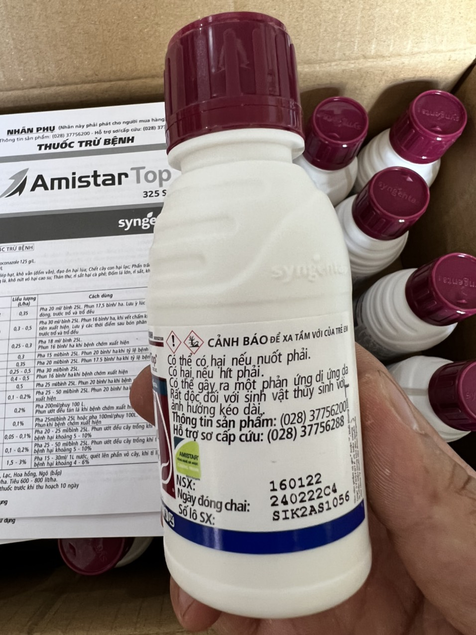 Thuốc trừ bệnh Amistar Top 325 SC (100ml)