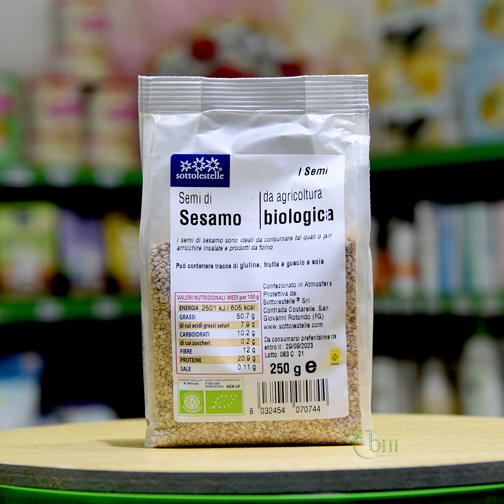 Hạt mè vàng - đen hữu cơ Markal/Sotto - 250g