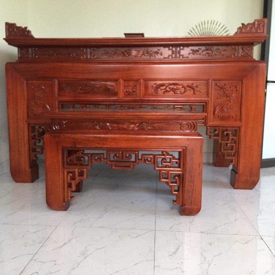 Án gian, án thờ gỗ tự nhiên
