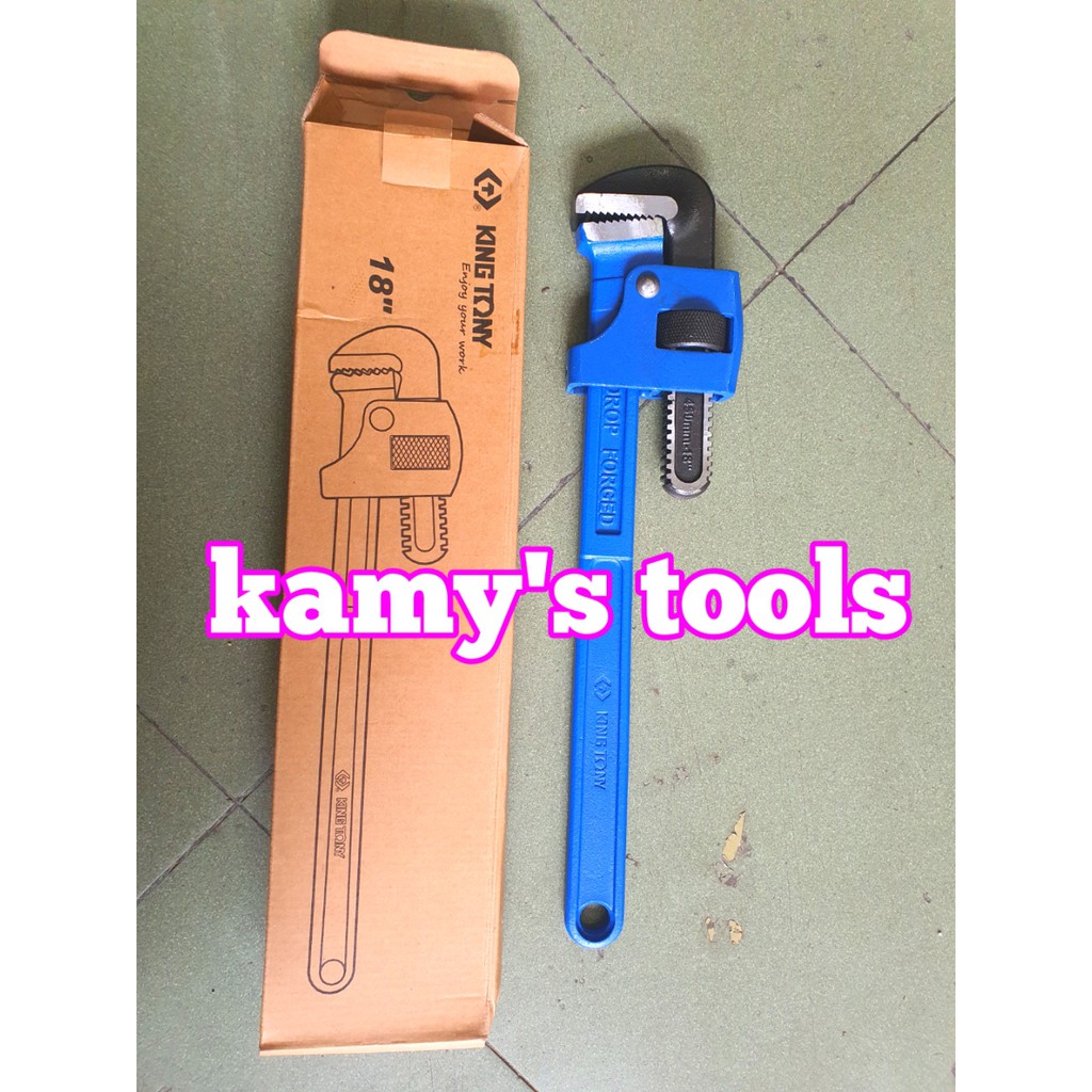 [HCM]Mỏ lết răng 18" Kingtony dài 450mm model 6531-18
