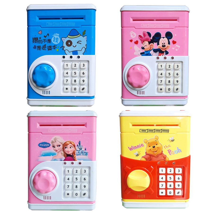 [HCM]Két sắt mini thông minh mở bằng mật mã cho bé yêu (Loại Lớn)