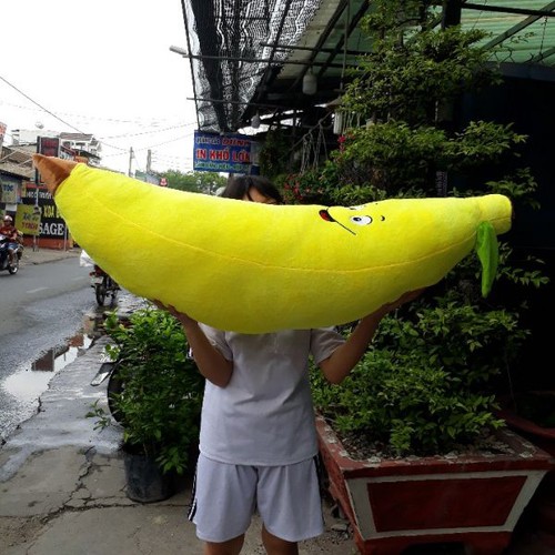 GẤU BÔNG CHUỐI SIZE KHỔNG LỒ 1M3