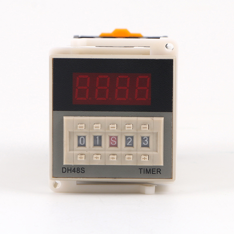Bộ Relay timer thời gian lập DH48S-2Z 220V (kèm đế 8 chân)