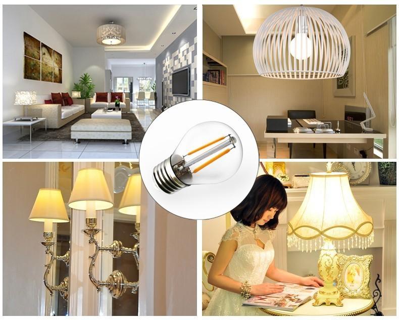 BÓNG ĐÈN LED EDISION 4W TRÁI CHANH - G45 - ĐÈN TRANG TRÍ