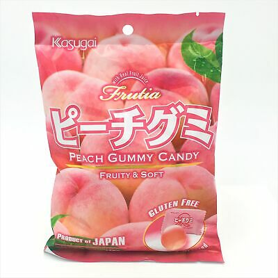 Kẹo dẻo vị đào Kasugai Japan 107g