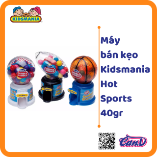 Máy bán kẹo Kidsmania Dubble Bubble Hot Sports thumbnail