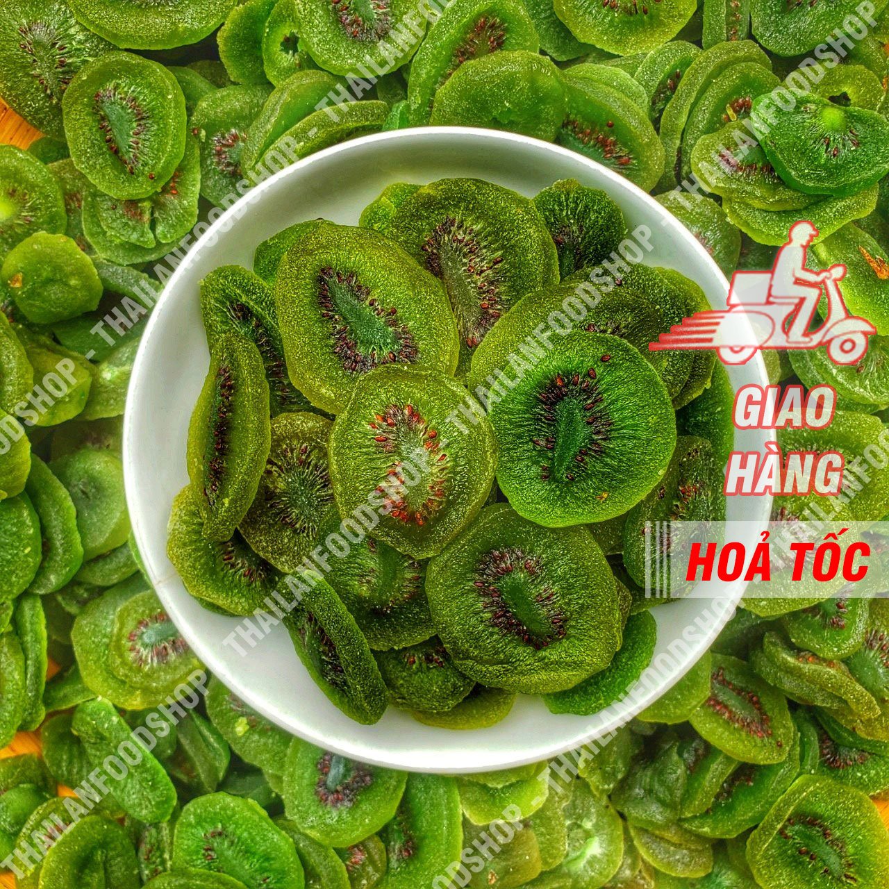 Kiwi Sấy Dẻo - Lon 500gr
