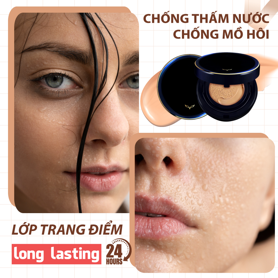 PHẤN NƯỚC SIÊU MỊN FOX - SPF50★★★ Super Smooth Shining Cushion Foundation 15g