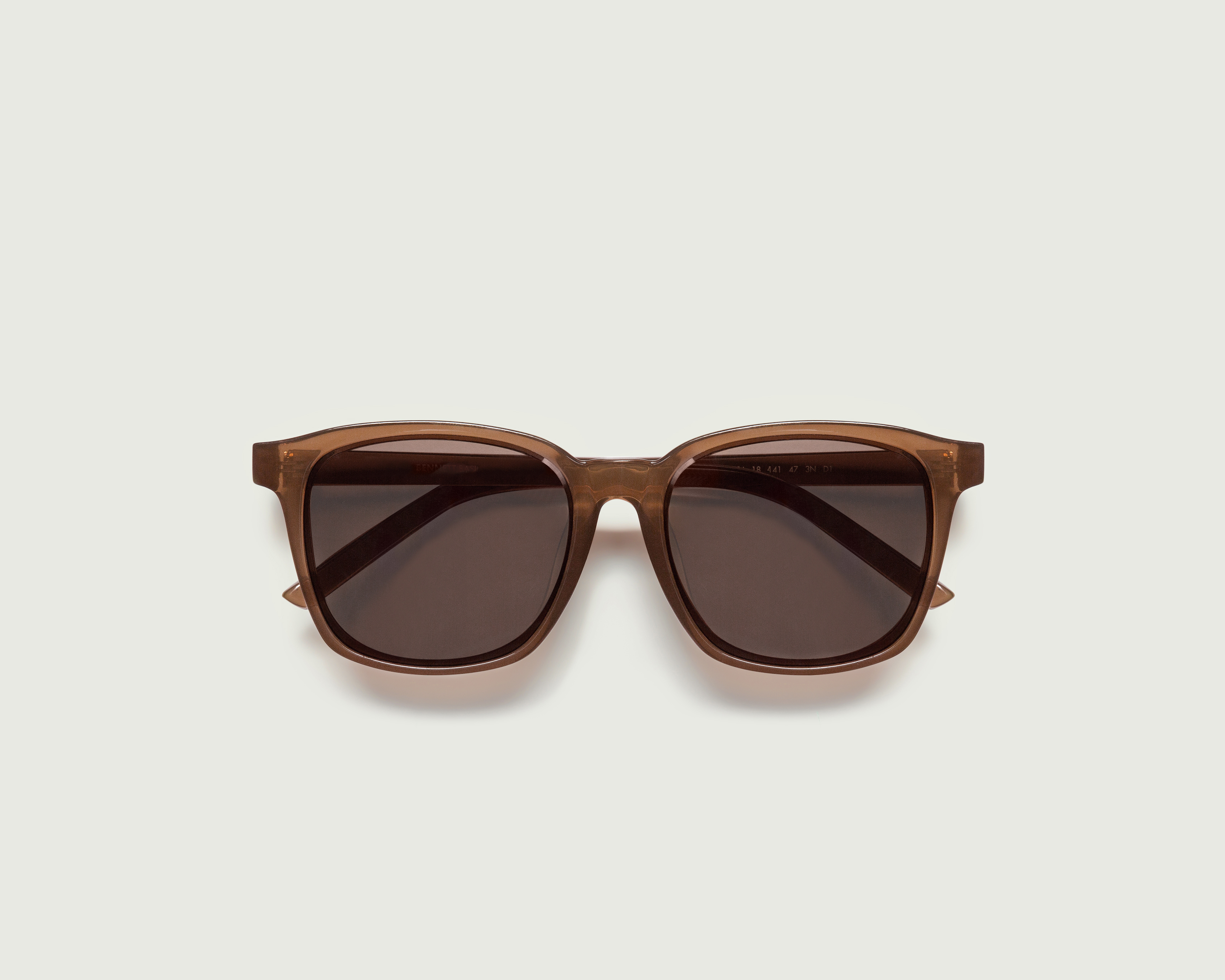 Kính mát Sunnies Studios Gọng Vuông Bennett in Cacao