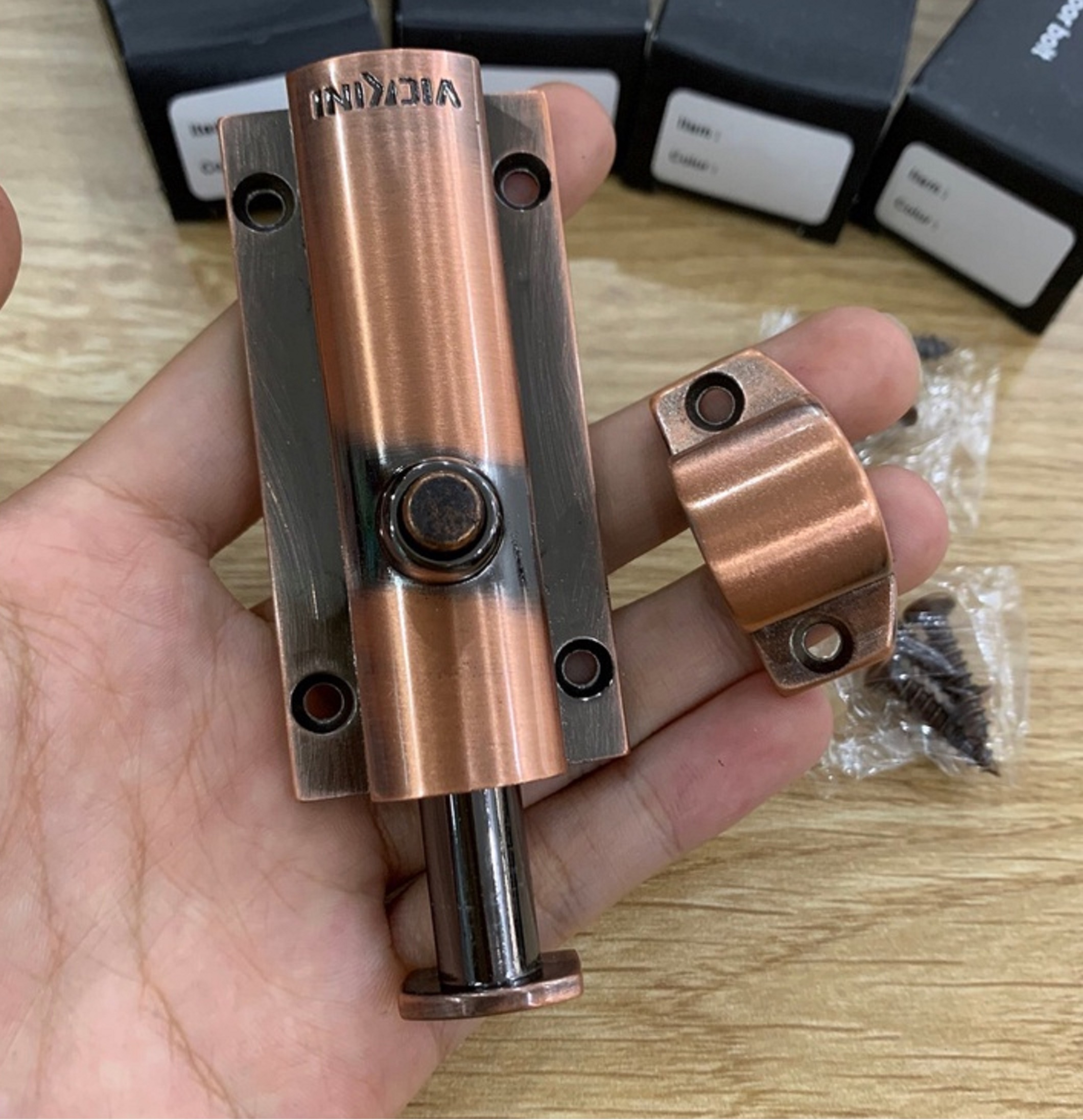 Chốt cửa vickini 46406.001 /100 mm