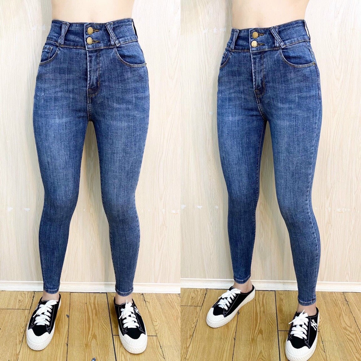 [HCM]Quần jean nữ form chuẩn quần jean nữ chất bò co giãn lưng siêu cao khoe dáng chuẩn đẹp thời trang Binstore94 ks103