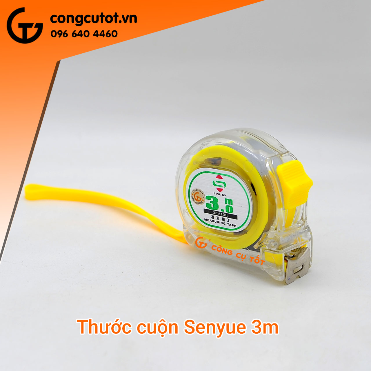 Thước cuộn Senyue size tùy chọn: 3m, 5m, 10m