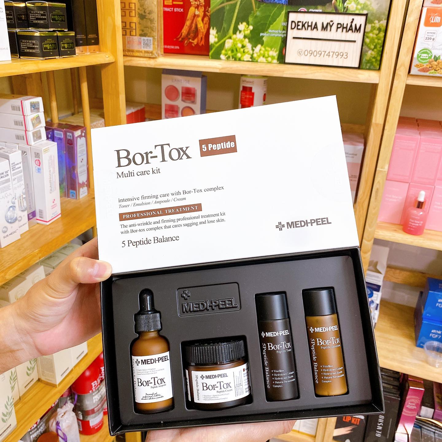 Set dưỡng da medipeel bor-tox chống lão hoá căng bóng da