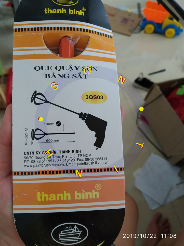 CÂY QUẬY SƠN (ĐUÔI LỤC GIÁC) THANH BÌNH