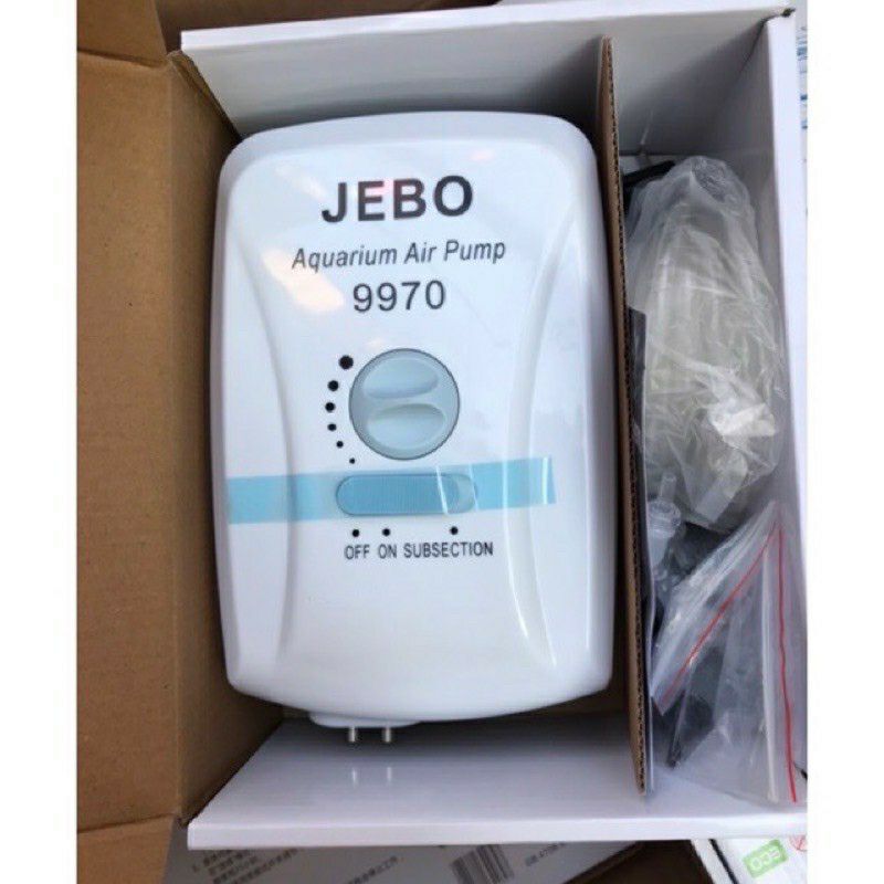 máy sủi oxi tích điện JEBO 9970