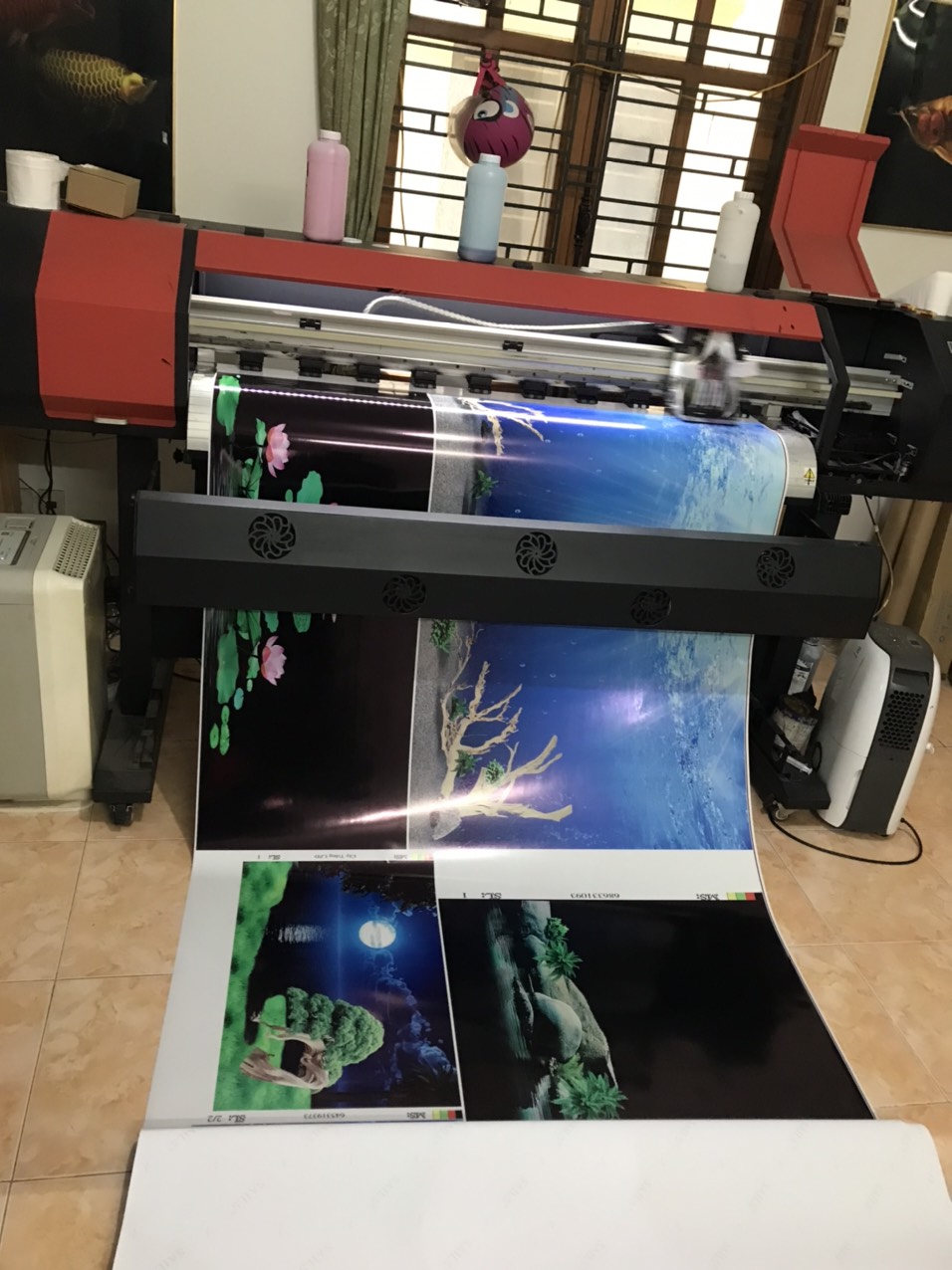 Tranh 3D Bể Cá TR3D 005 Đầy Đủ Kích Thước