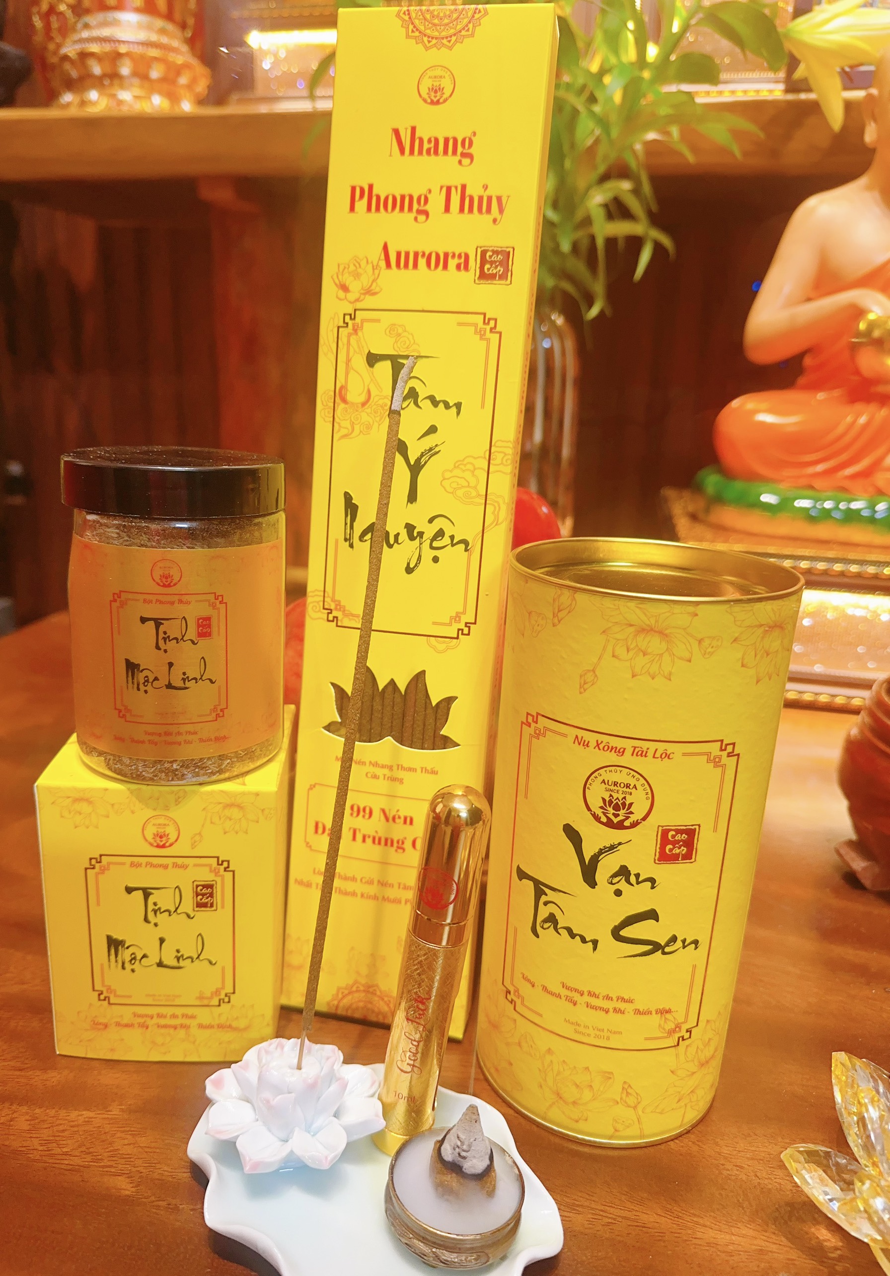 Nhang Sạch Tâm Ý Nguyện -100% Không Hoá Chất