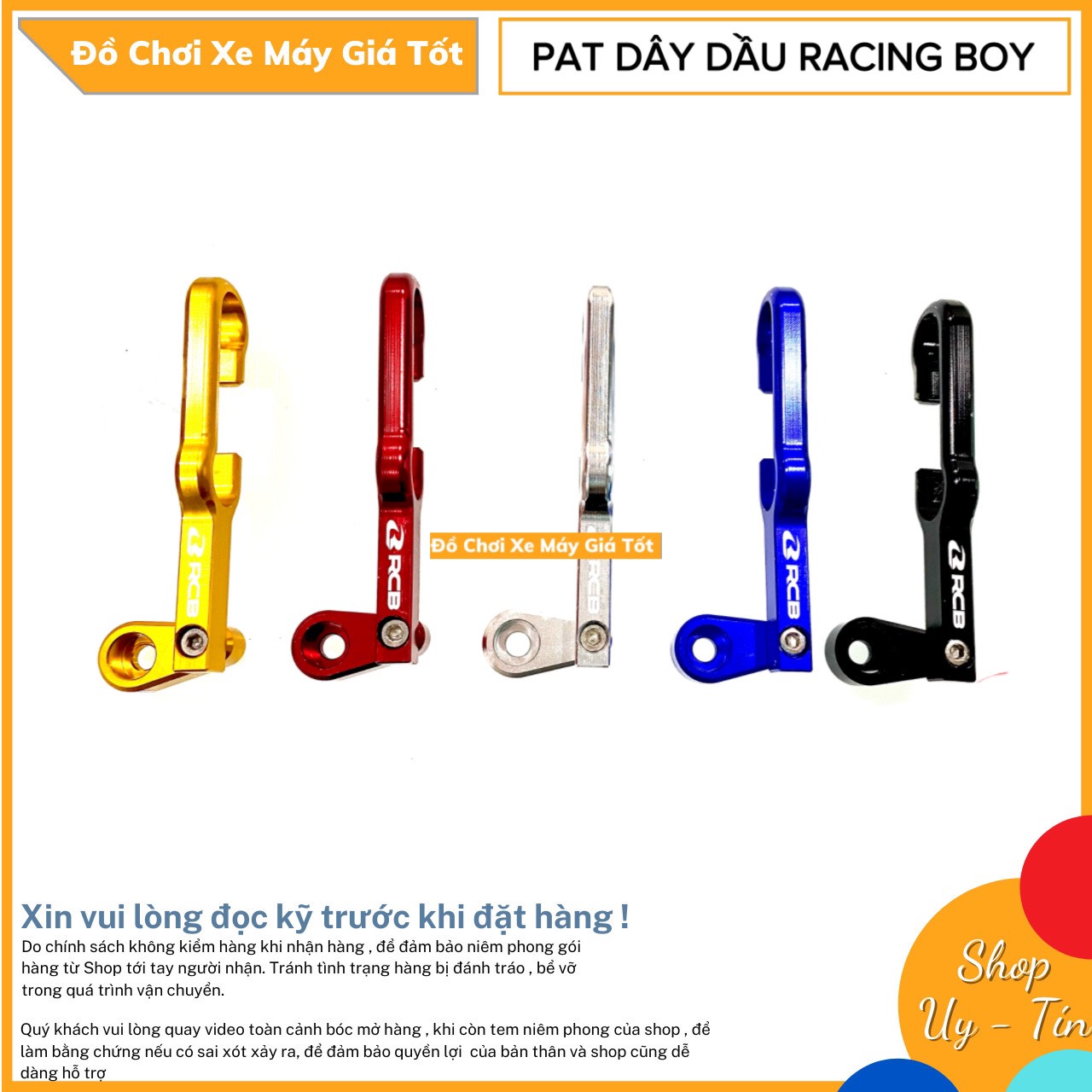 Pat kẹp dây dầu rcb chính hãng