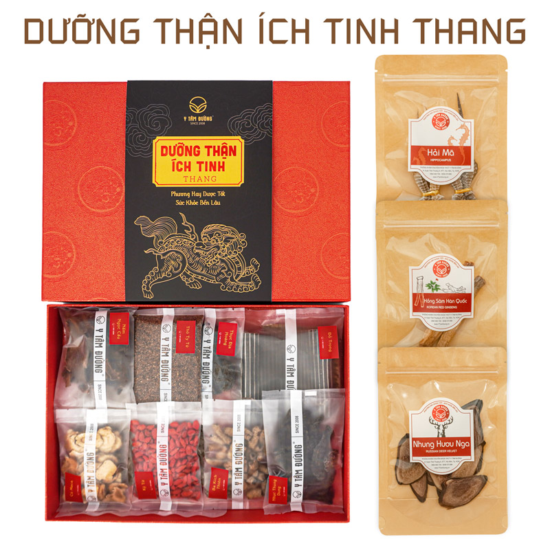 Thang ngâm 5 lít Dưỡng Thận Ích Tinh Thang 12 Vị
