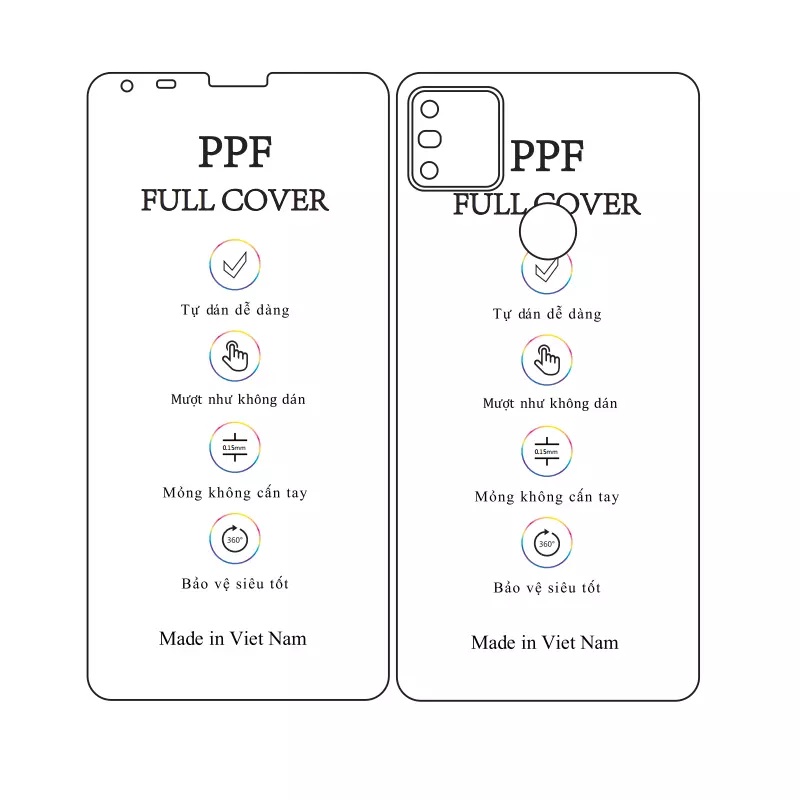 [HCM]Dán dẻo PPF Bphone B86s tặng cường lực camera