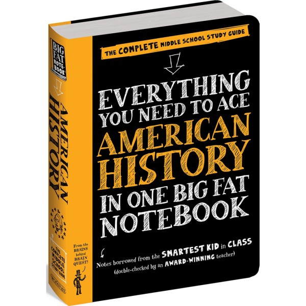 Sách : Big Fat Notebook - Everything You Need To Ace American History ( Sổ Tay Lịch Sử Mỹ )