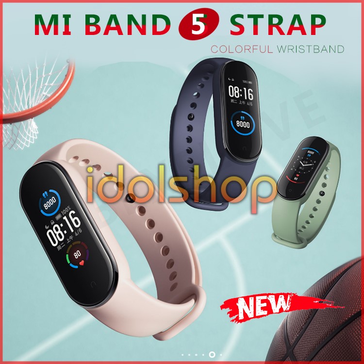 Dây Silicon Mijobs thay thế Xiaomi Miband 5