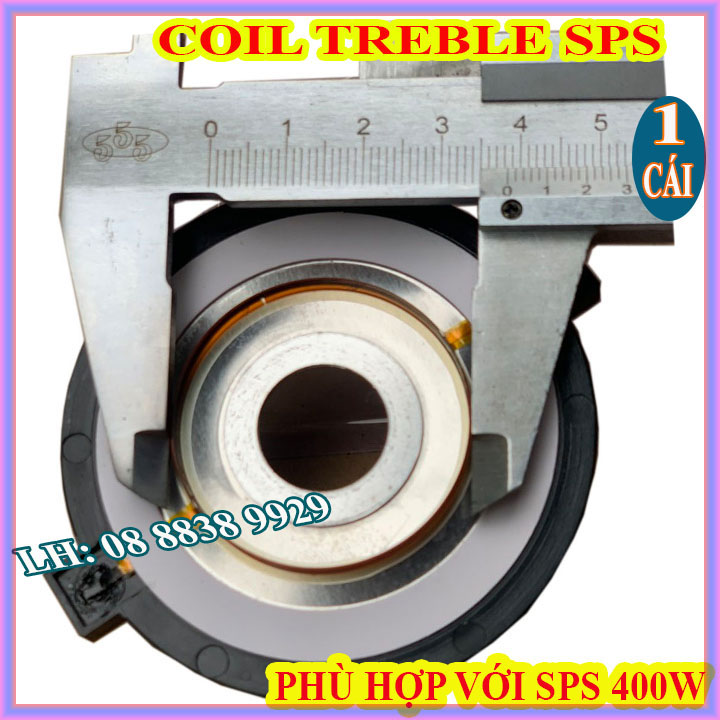 Coil treble sps 38mm - dùng cho treble sps 400w - giá 1 chiếc