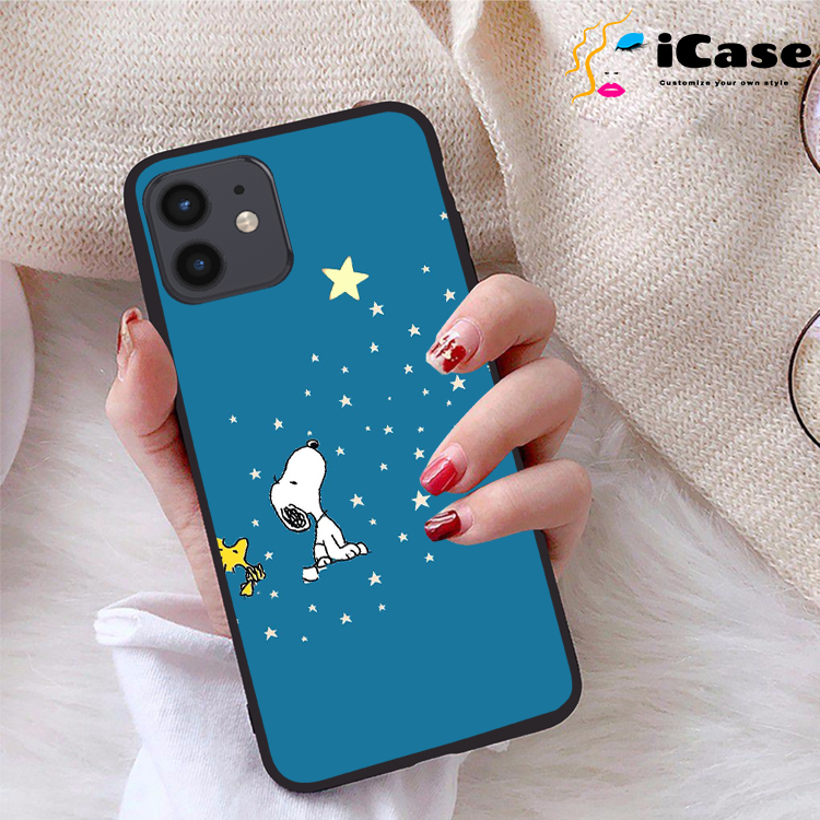 Ốp lưng iPhone 12 viền dẻo TPU BST Snopy