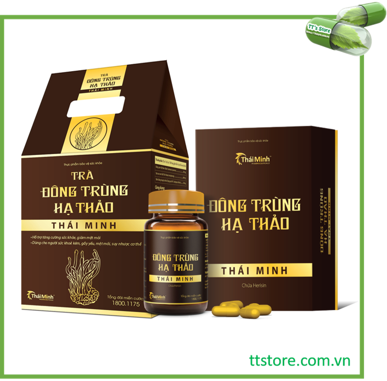 Viên uống Đông Trùng Hạ Thảo Thái Minh (Hộp 30 viên)