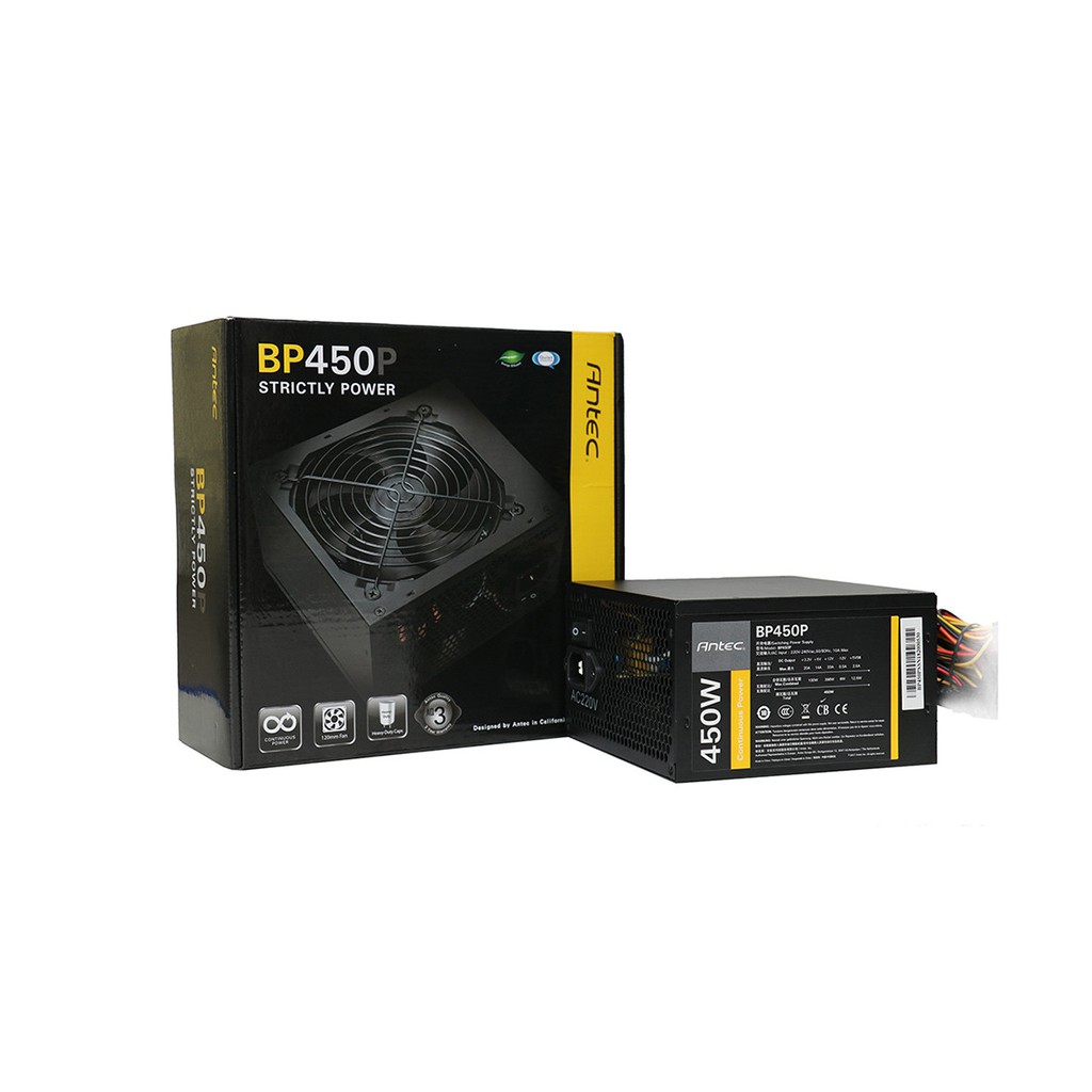 Nguồn máy tính Antec BP450P (Công suất thực 450W)