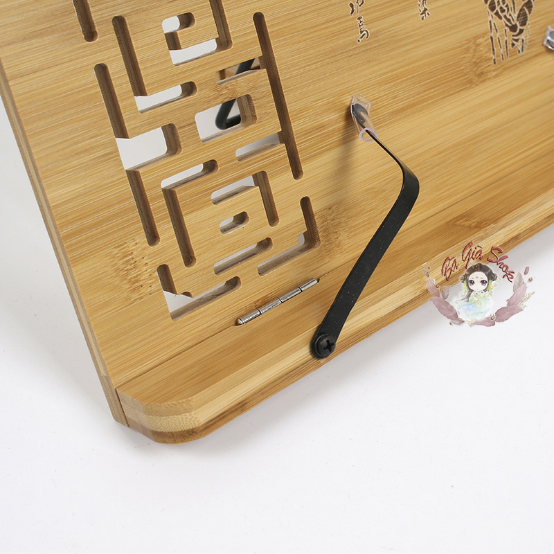 Kệ đọc sách giá kẹp sách bằng gỗ (size lớn)