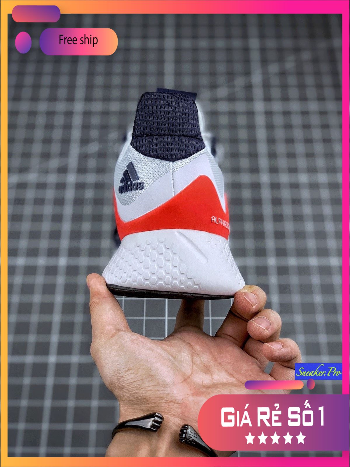 [FreeshipMAX] (VIDEO CẬN CẢNH) Giày thể thao sneaker nam nữ ALPHABOUNCE instinct M 2020 trắng