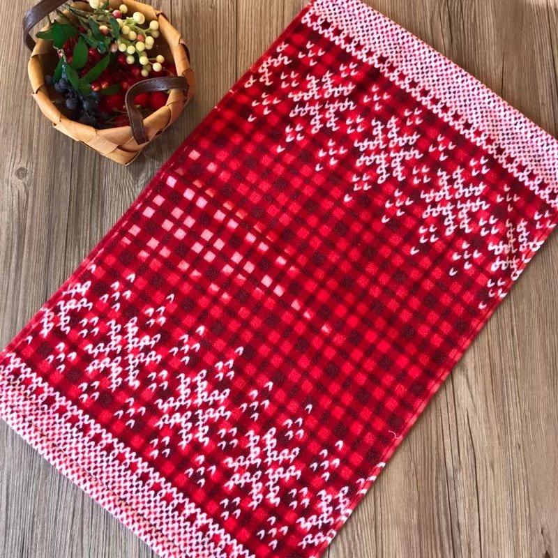 Sáng Tạo Khăn Mặt Lễ Phẩm Nhỏ 100% Cotton Cá Tính Noel Khăn Gối Nghề Thêu Rửa Đồ Gia Dụng Người Lớn Mềm Mại Hút Nước 40*70