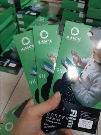 Samsung A8(2018)- Kính Cường Lực 9D Full Màn Hình Đen