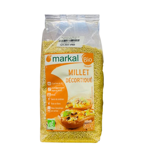 Hạt kê hữu cơ Markal 500g
