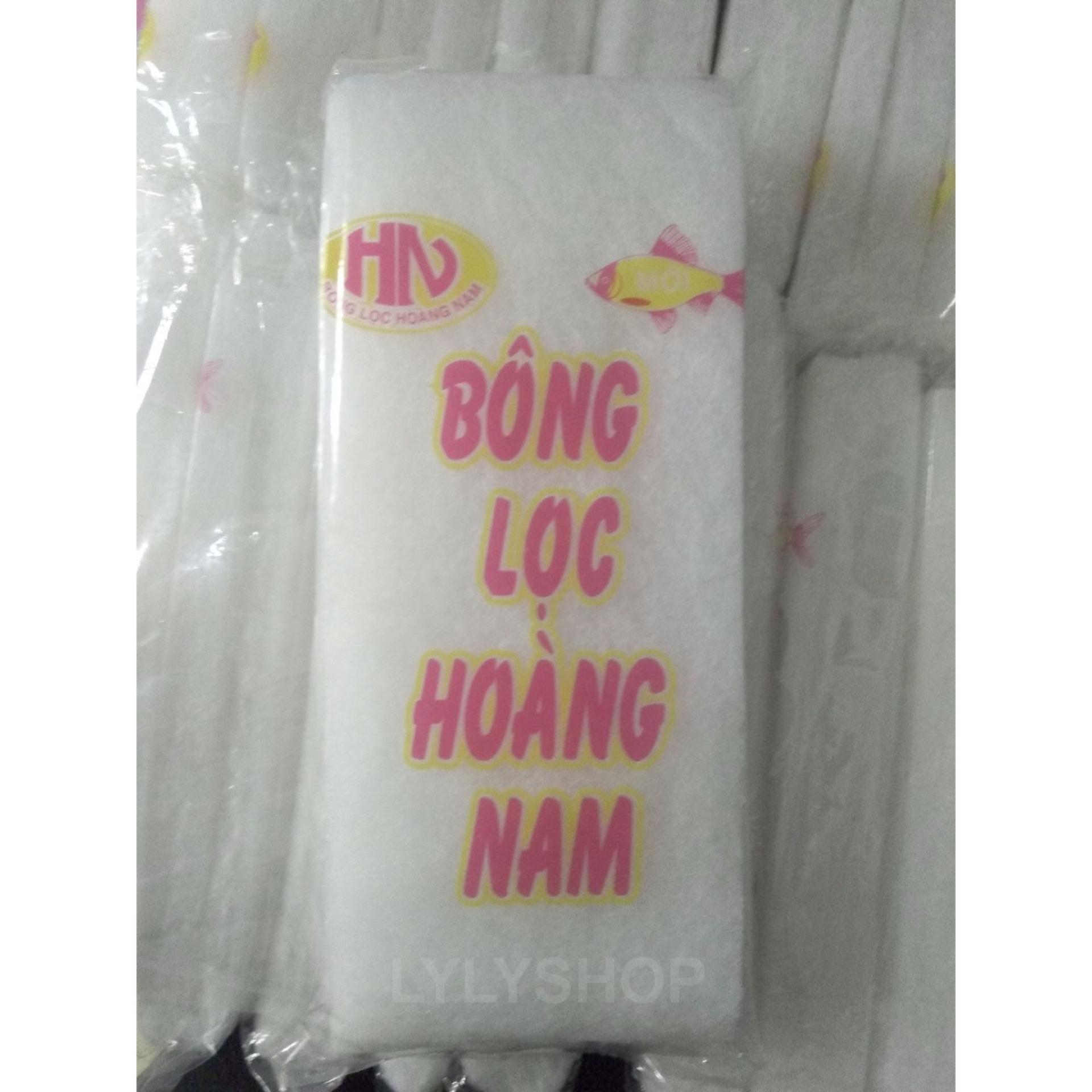 COMBO CÁT THẠCH ANH (2 KG) + 2 BÔNG LỌC BỂ CÁ