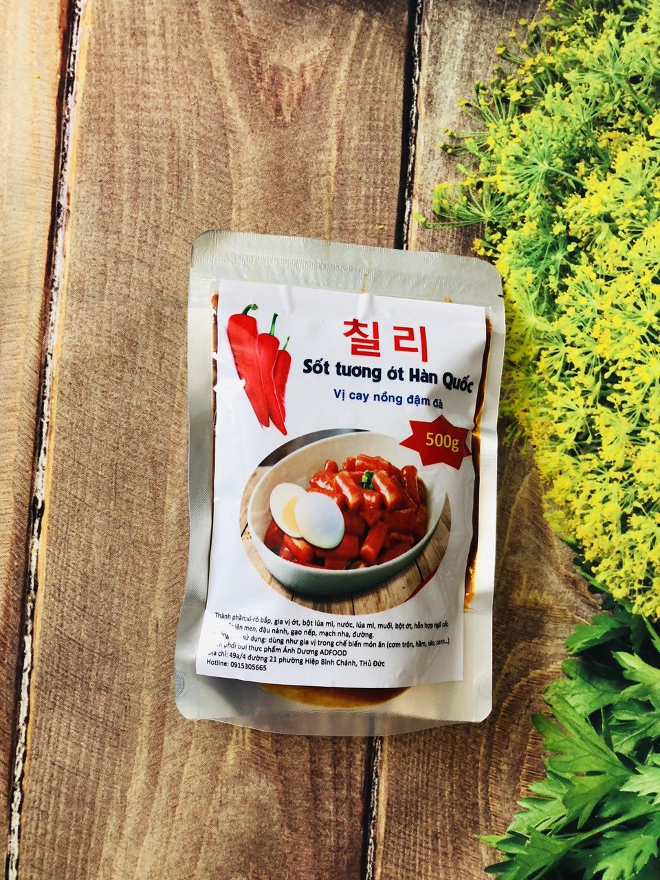 1kg sốt tương ớt+100g ớt bột hàn quốc
