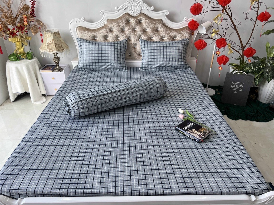 (1M4*2M) Bô drap ga thun Han quốc Vạn phát không mền