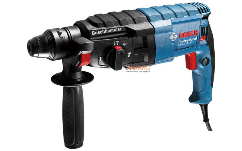 Máy khoan bê tông GBH 2-24 DRE (Xanh) 3 chức năng